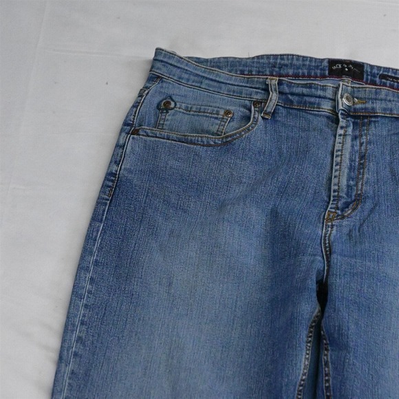 Jack of Spades 38 x 32 High Roller Stretch Light Wash Denim Jeans - Picture 2 of 5